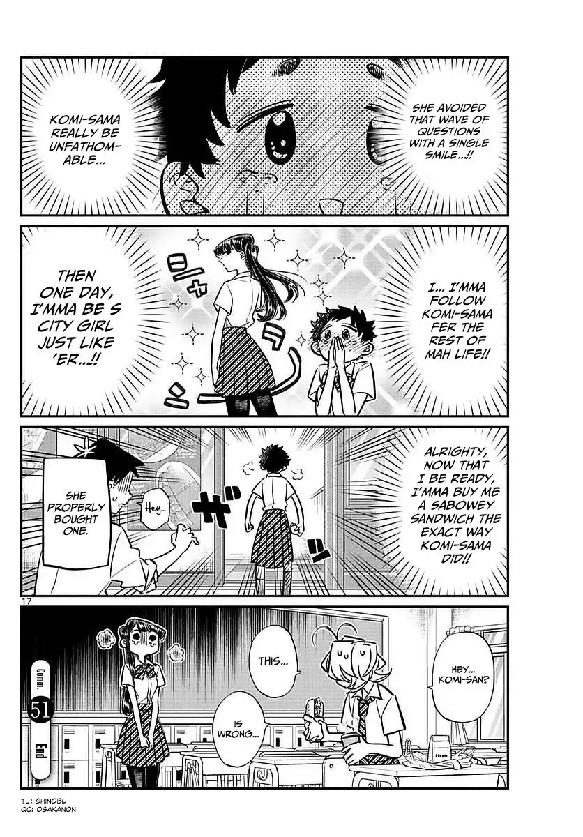 Komi-san wa Komyushou Desu Chapter 51 18